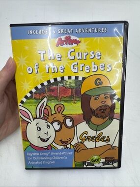Arthur: The Curse of the Grebes DVD With 4 Great Adventures PBS Kids TV Tested